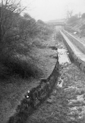 opened-out tunnel at Daisy Nook