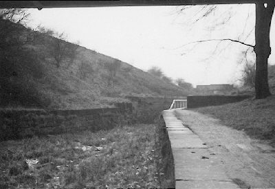 opened-out tunnel at Daisy Nook