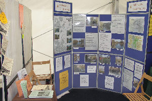 Society display stand at Preston Brook