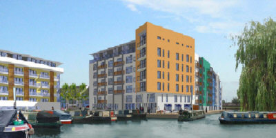 Droylsden Marina Development - artists impression