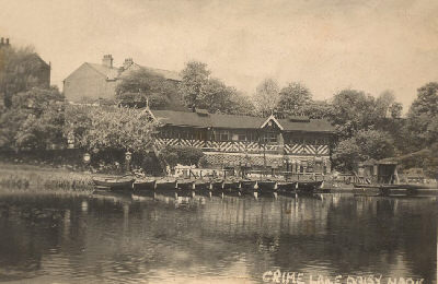 Boats on Crime Lake. Photo: Garry Jones of Littlemoss