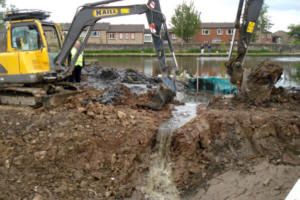 Progress at Droylsden Marina