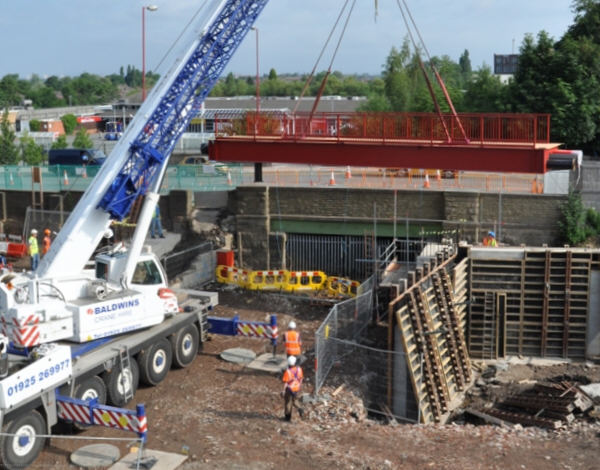 Droylsden Footbridge (Photo: GMPTE)