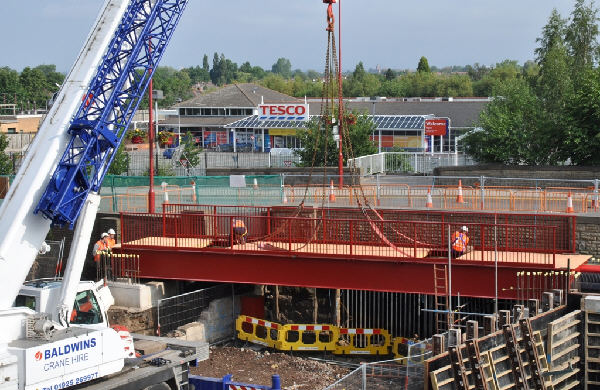 Droylsden Footbridge (Photo: GMPTE)