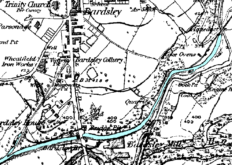 Old Map, Fairbottom Branch Canal Old Map, Fairbottom Branch Canal