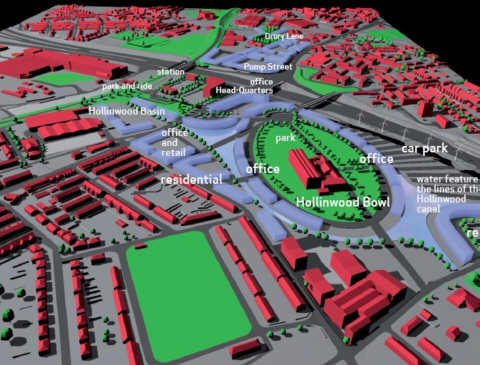 Hollinwood Development - artists impression